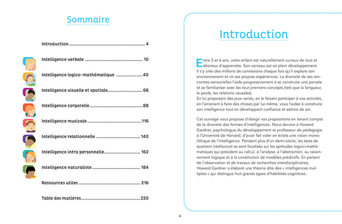 100 jeux pour stimuler les intelligences multiples de son enfant 3-6 ans