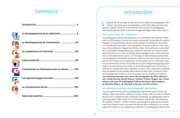 100 jeux pour stimuler son enfant avec les pédagogies alternatives 3-6 ans