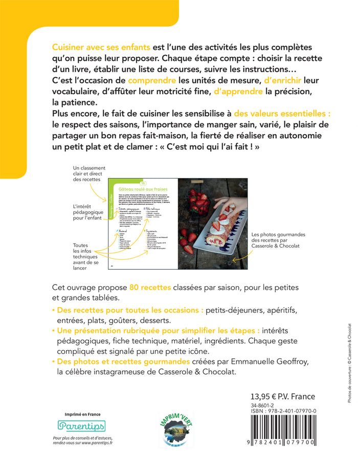 80 recettes simples et sans gaspi  à faire en famille