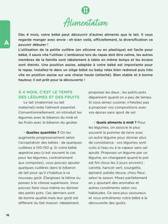 Abécédaire de la première année de bébé