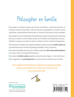 Philosopher en famille - 8 séances de philo-art pour partager, penser et créer ensemble