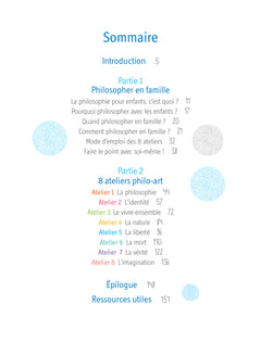 Philosopher en famille - 8 séances de philo-art pour partager, penser et créer ensemble
