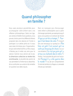 Philosopher en famille - 8 séances de philo-art pour partager, penser et créer ensemble