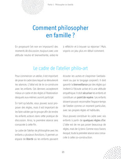 Philosopher en famille - 8 séances de philo-art pour partager, penser et créer ensemble
