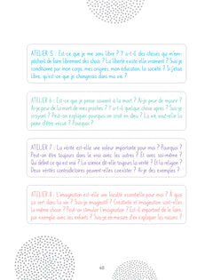 Philosopher en famille - 8 séances de philo-art pour partager, penser et créer ensemble