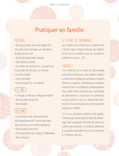Philosopher en famille - 8 séances de philo-art pour partager, penser et créer ensemble