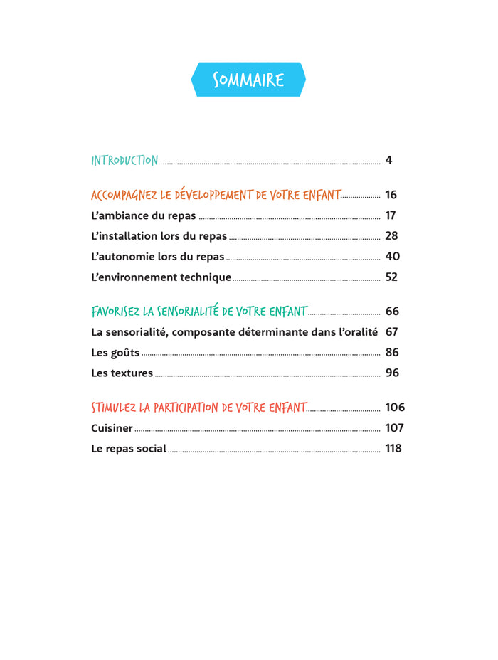 J'aide mon enfant à manger de tout