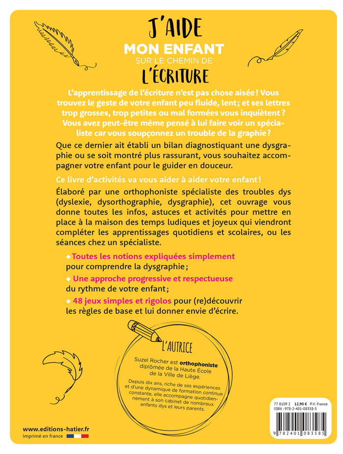 J'aide mon enfant sur le chemin de l'écriture