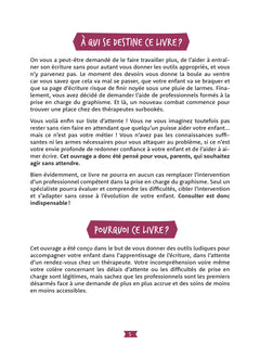 J'aide mon enfant sur le chemin de l'écriture