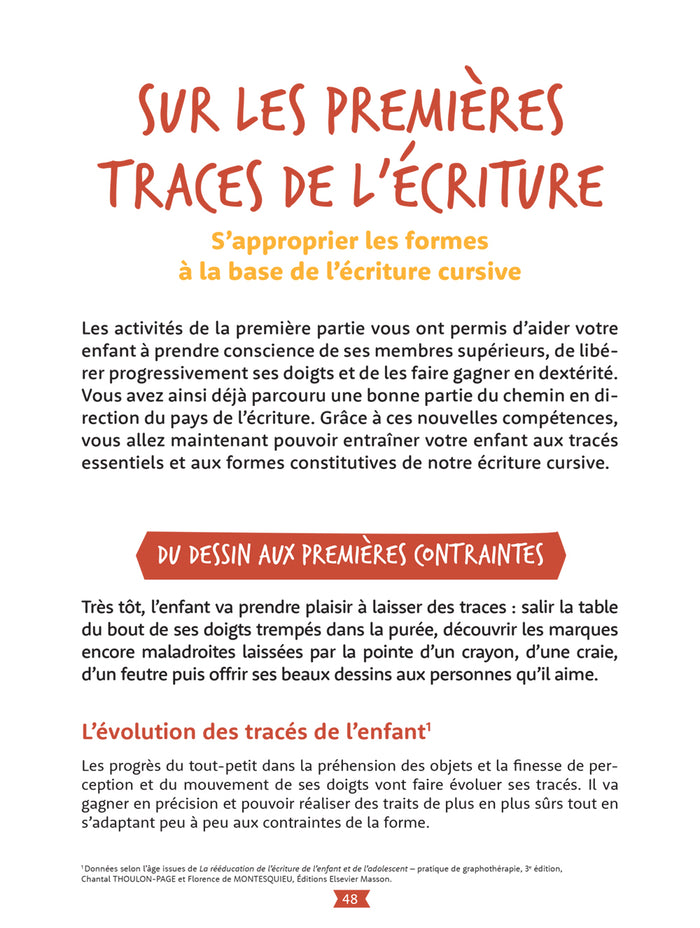 J'aide mon enfant sur le chemin de l'écriture