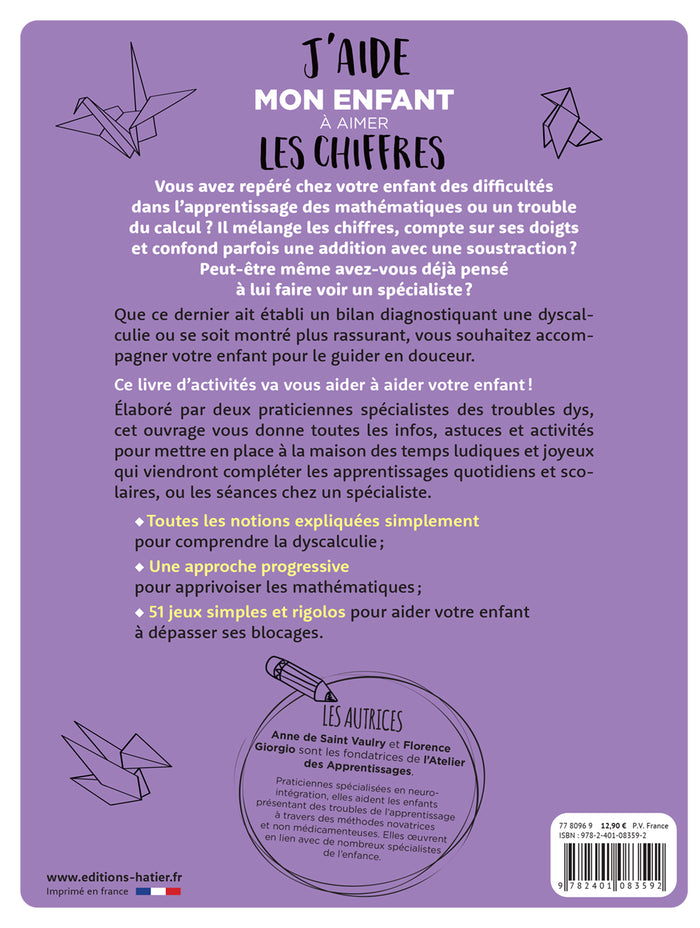 J'aide mon enfant à aimer les chiffres