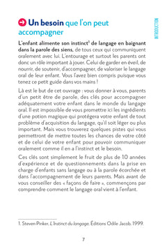 Les débuts du langage