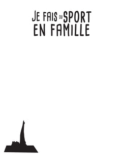 Je fais du sport en famille