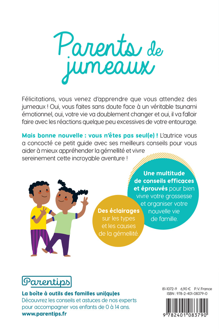 Parents de jumeaux - 10 clés pour se préparer et s'organiser au quotidien