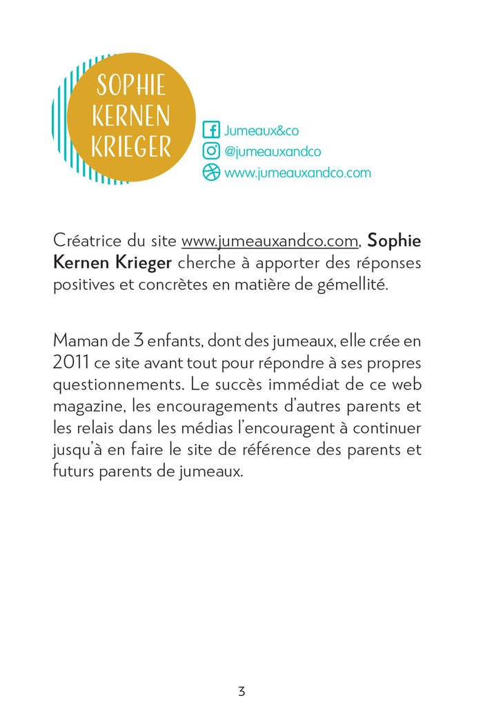 Parents de jumeaux - 10 clés pour se préparer et s'organiser au quotidien