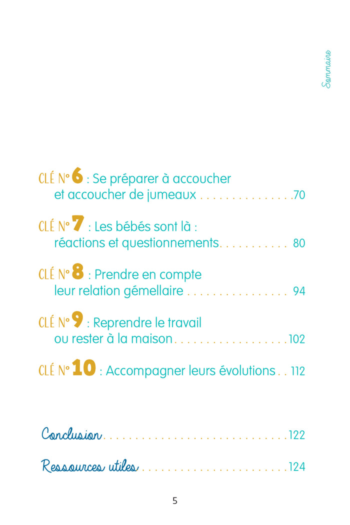 Parents de jumeaux - 10 clés pour se préparer et s'organiser au quotidien