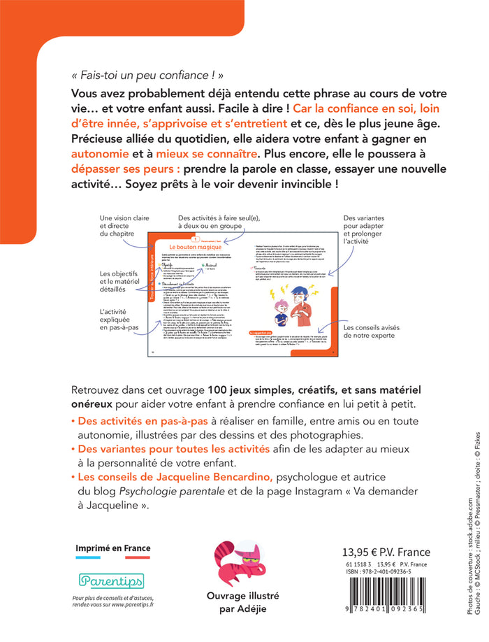 100 jeux pour stimuler la confiance en soi de votre enfant
