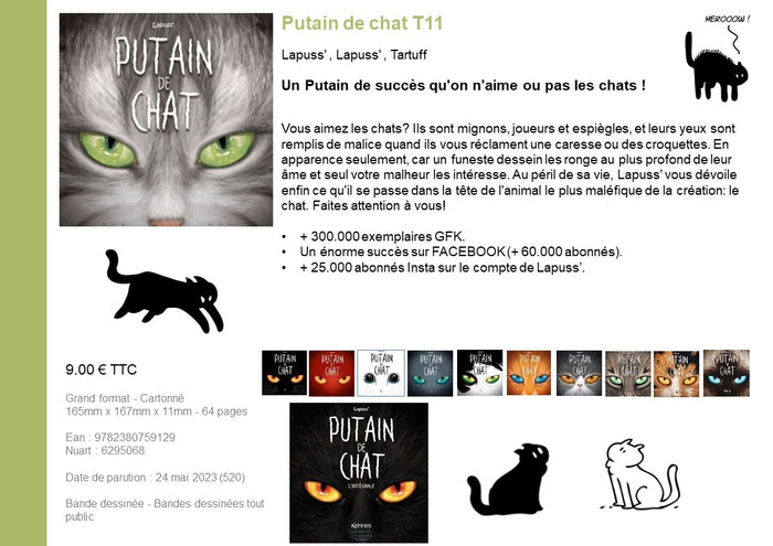 Putain de chat T11