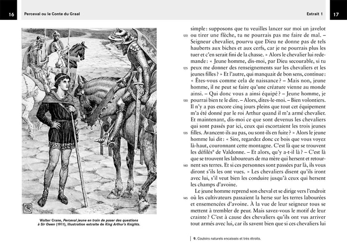 Bibliocollège - Perceval ou le conte du Graal, Chrétien de Troyes