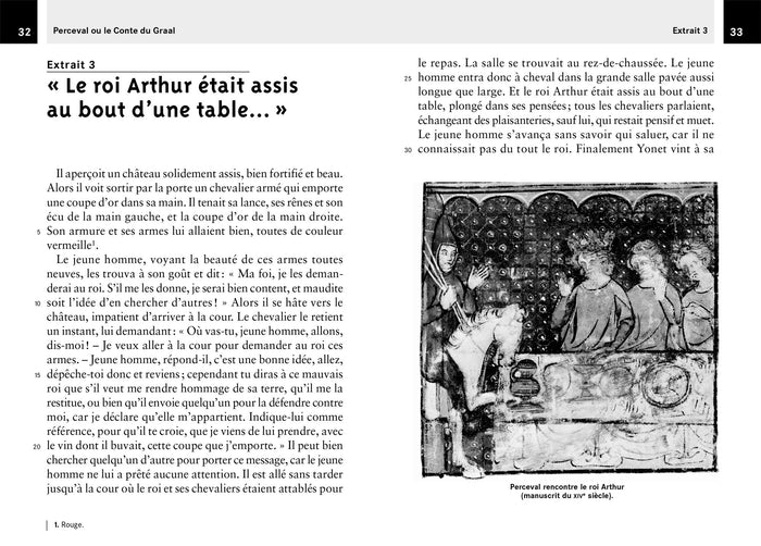 Bibliocollège - Perceval ou le conte du Graal, Chrétien de Troyes