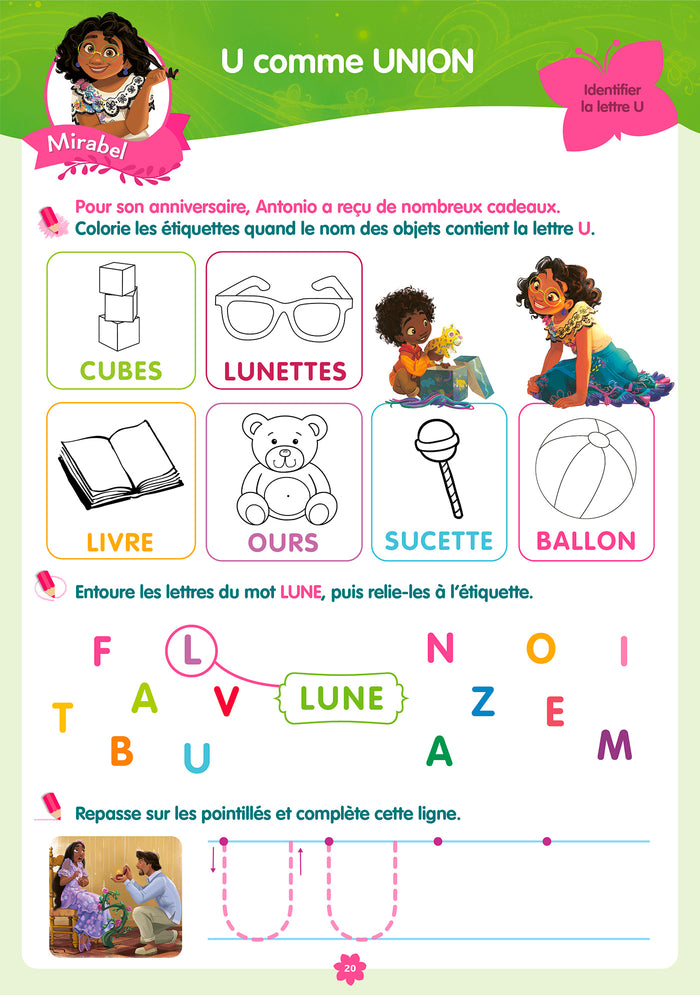 Disney - Encanto - Cahier de vacances 2024