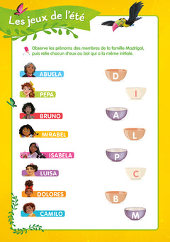 Disney - Encanto - De la Moyenne à la Grande section - Cahier de vacances 2025