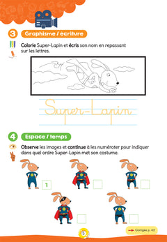 Cahier de vacances 2026 - Hatier vacances - De la GS vers le CP 5/6 ans