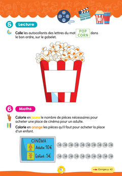 Cahier de vacances 2026 - Hatier vacances - De la GS vers le CP 5/6 ans