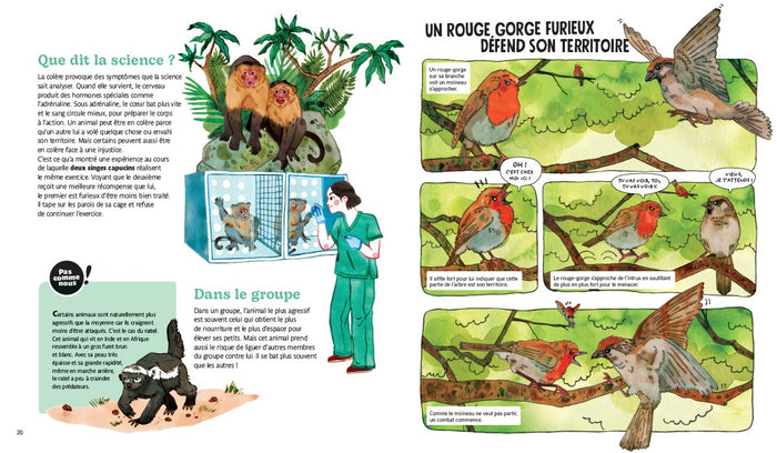 Les émotions des animaux