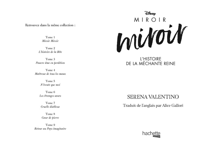 Villains Disney Miroir, miroir