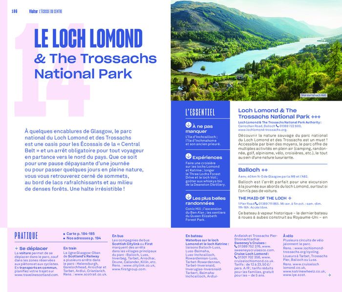 Écosse Guide Evasion