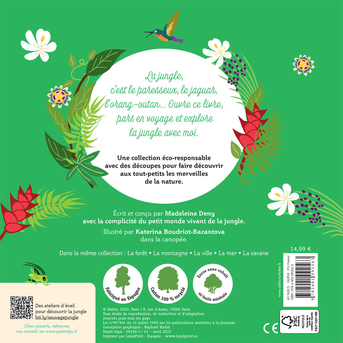 Mes imagiers de la vie sauvage - La jungle