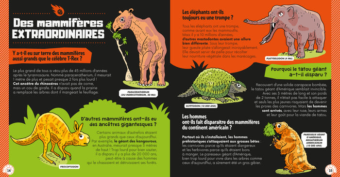 Dis pourquoi Les animaux disparus