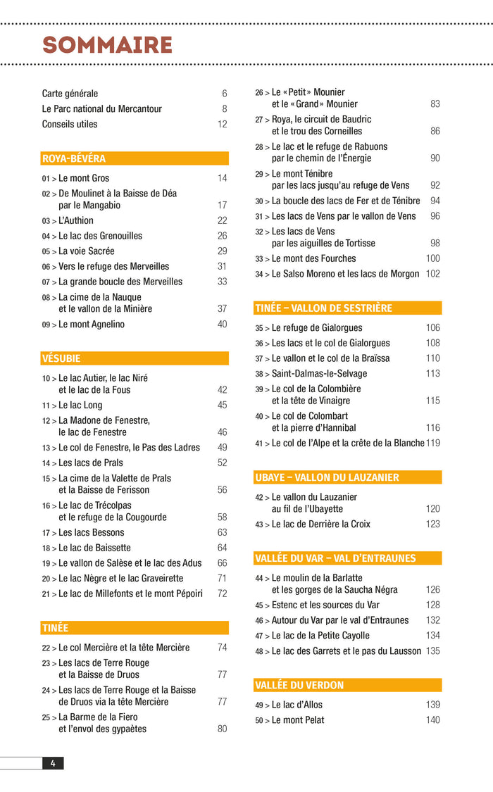 Mercantour, les plus belles randonnées