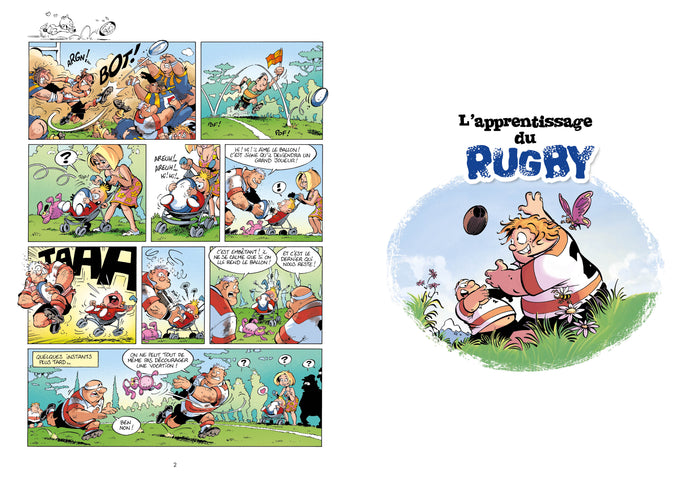 Petits rugbymen cahier d'activités Monde