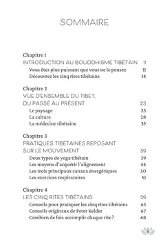La Sagesse des cinq rites tibétains - Rituels pour régénérer le corps, l'esprit et l'énergie