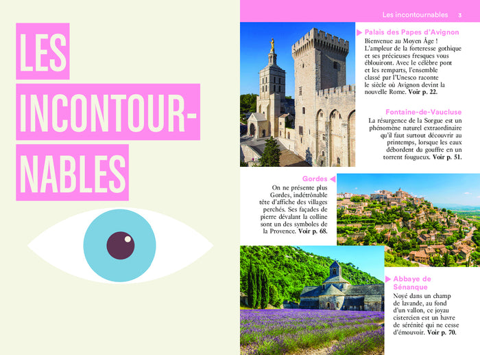 Luberon, Avignon, Aix, Alpilles Guide Un Grand Week-end