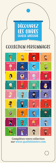 Quelle histoire - Éventail Personnages de l'Histoire de France -Édition 2023