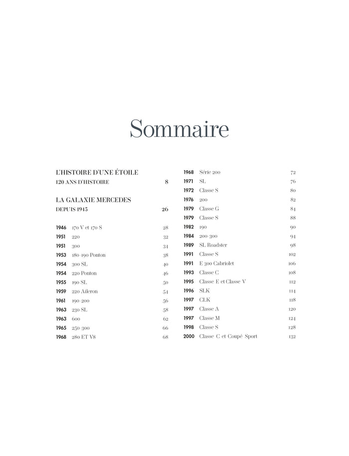 Coffret Mercedes BENZ