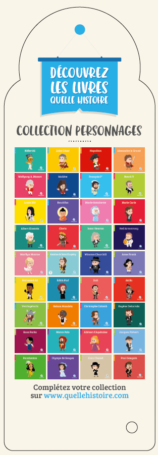 Quelle histoire - Éventail Rois et Reines de France