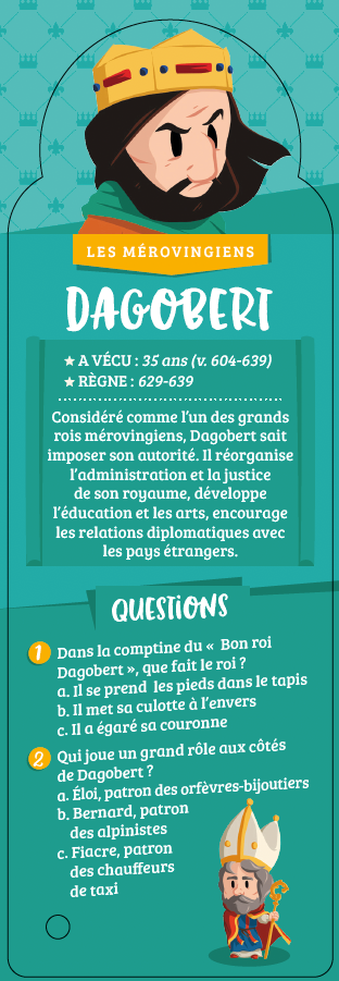 Quelle histoire - Éventail Rois et Reines de France