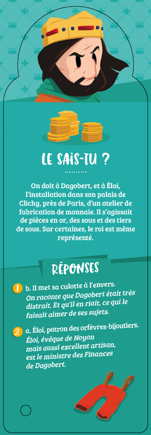 Quelle histoire - Éventail Rois et Reines de France