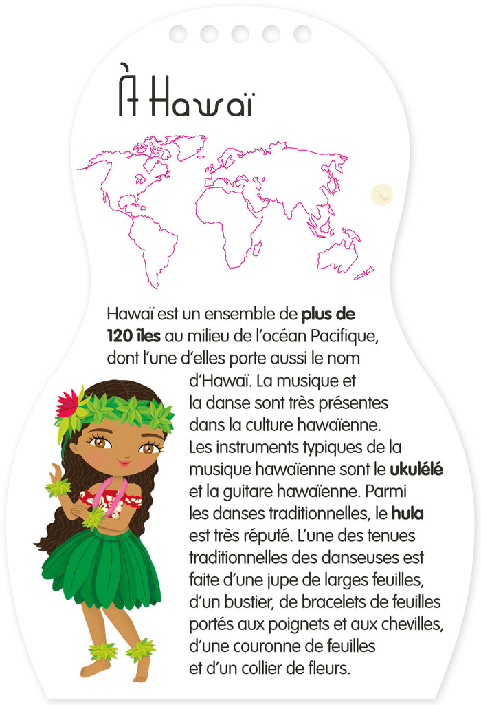 Minimiki - Carnet créatif - Îles du monde