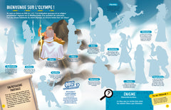 Les Incollables - Mission Mythologie - Mes énigmes en stickers