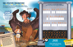 Les Incollables - Mission Mythologie - Mes énigmes en stickers