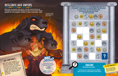 Les Incollables - Mission Mythologie - Mes énigmes en stickers