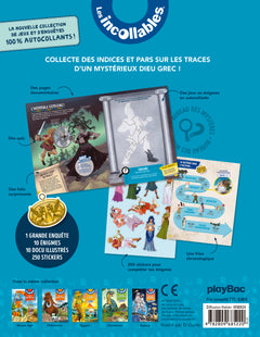 Les Incollables - Mission Mythologie - Mes énigmes en stickers