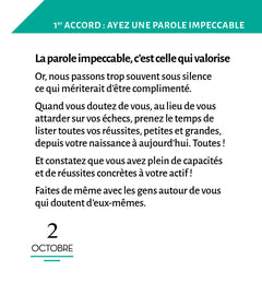 Mini calendrier 365 jours de Sagesse Toltèque