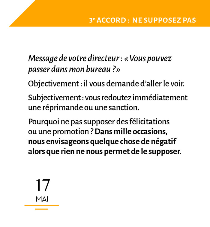Mini calendrier 365 jours de Sagesse Toltèque