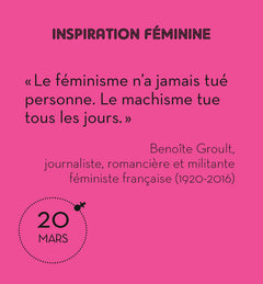 Mini calendrier 365 femmes exceptionnelles